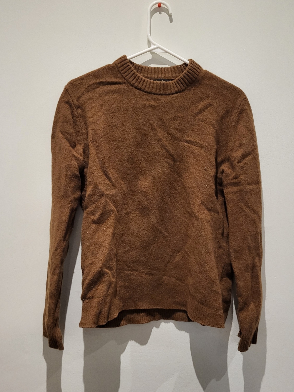 Massimo Dutti Brown Men’s Crewneck Sweater